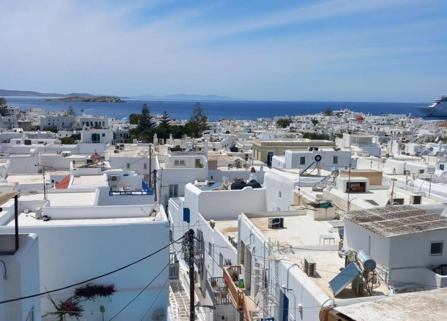 Pensión Alex Oldtown Sea View Rooms And Appartments Mykonos Town Grecia